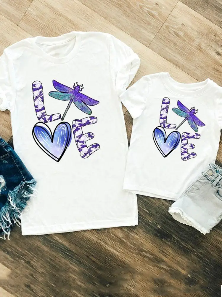 Dragonfly Letter Love Women Girls Boys Family Matching Outfits Kid Child Summer Mom Mama Tshirt Tee T-shirt Clothes Clothing 
Dragonfly Letter Love Women Girls Boys Family Matching Outfits Kid Child Summer Mom Mama Tshirt Tee T-shirt Clothes Clothing