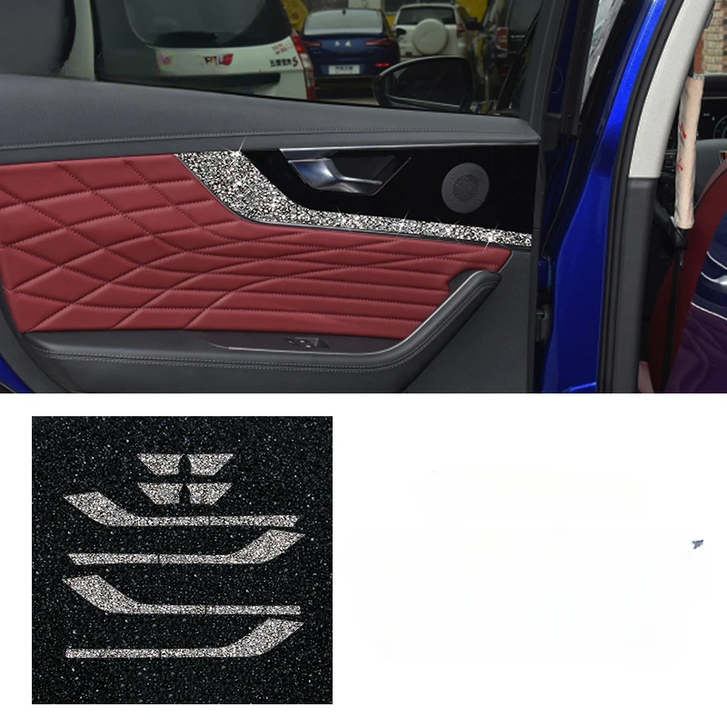 For Hongqi HS5 19-22 Inner door bowl handle frame sticker car interior inlaid with diamonds sequin decoration and modification
For Hongqi HS5 19-22 Inner door bowl handle frame sticker car interior inlaid with diamonds sequin decoration and modification