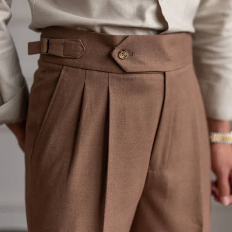Mens 2022 Formal Pants High Waist Pants Casual Straight Pants Office Trousers Men Dress Pants Social Pantalones Hombre
Mens 2022 Formal Pants High Waist Pants Casual Straight Pants Office Trousers Men Dress Pants Social Pantalones Hombre