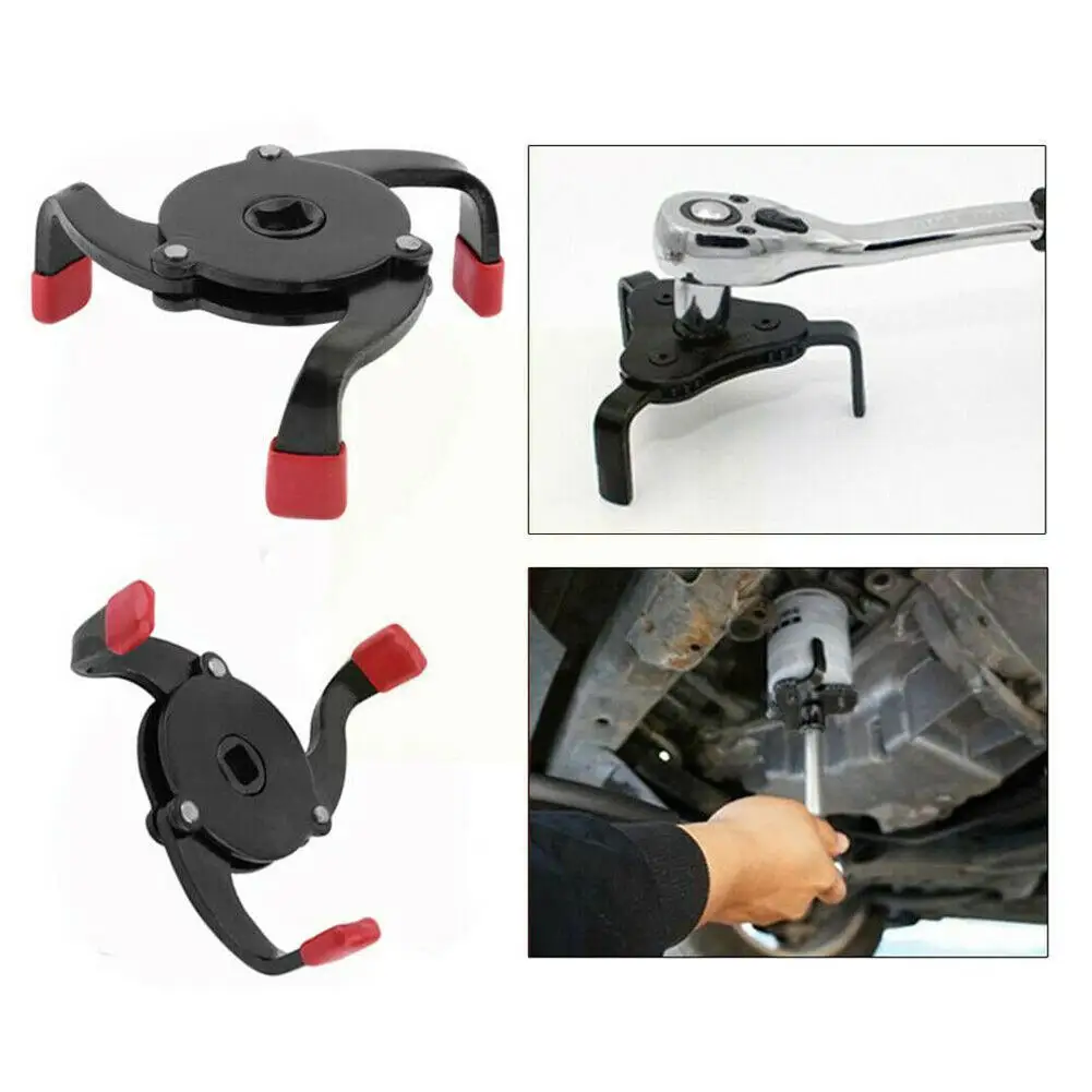 High Quality Universal 3 Jaw Oil Filter Remover Tool Tool Filter Special Oil Tools Removal Interface Filter Wrench Cars Oil E8M6
High Quality Universal 3 Jaw Oil Filter Remover Tool Tool Filter Special Oil Tools Removal Interface Filter Wrench Cars Oil E8M6