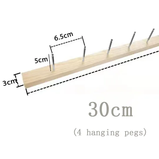 Деревянная вешалка для украшений NALALOO
Деревянная вешалка для украшений NALALOO