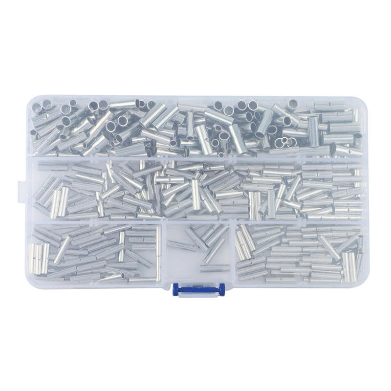 450Pcs Electrical Bare Butt Wire Connector Cable Crimp Terminal Copper Tinned Splice Sleeve Kit BN1.25 BN2 BN5.5
450Pcs Electrical Bare Butt Wire Connector Cable Crimp Terminal Copper Tinned Splice Sleeve Kit BN1.25 BN2 BN5.5