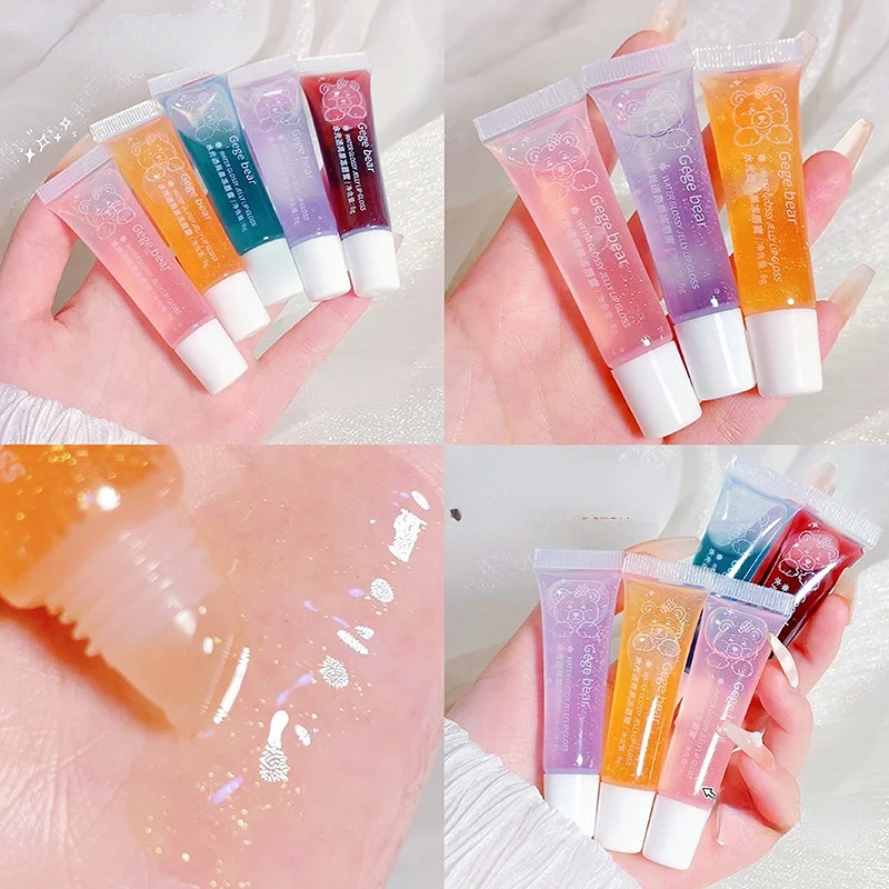 Fruit Lip Oil Lip Balm Moisturizing Shimmer Water Transparent Lipstick Shiny Long Lasting Hydrating Jelly Lipgloss Gel Cosmetic 
Fruit Lip Oil Lip Balm Moisturizing Shimmer Water Transparent Lipstick Shiny Long Lasting Hydrating Jelly Lipgloss Gel Cosmetic