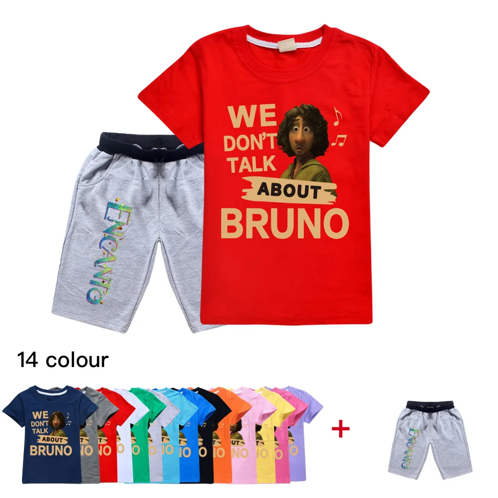 2022 New Disney Encanto Boys Girls T-Shirt + Shorts 2 Piece Sets Children's Cotton Padded Suits Cartoon Clothes
2022 New Disney Encanto Boys Girls T-Shirt + Shorts 2 Piece Sets Children's Cotton Padded Suits Cartoon Clothes