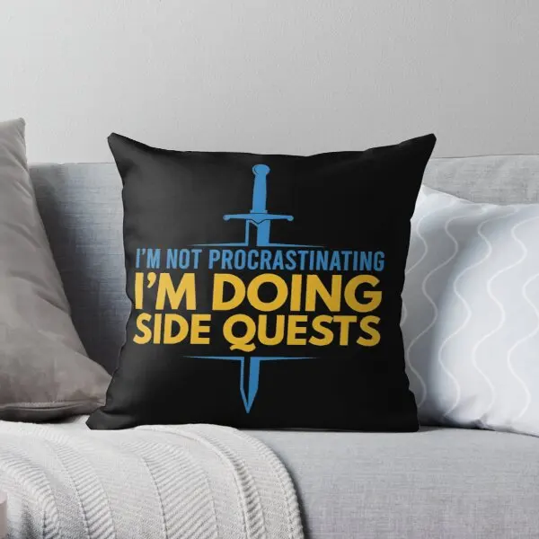 I Am Not Procrastinating I Am Doing Side Printing Throw Pillow Cover Soft Hotel Car Square Decorative Pillows not include
I Am Not Procrastinating I Am Doing Side Printing Throw Pillow Cover Soft Hotel Car Square Decorative Pillows not include