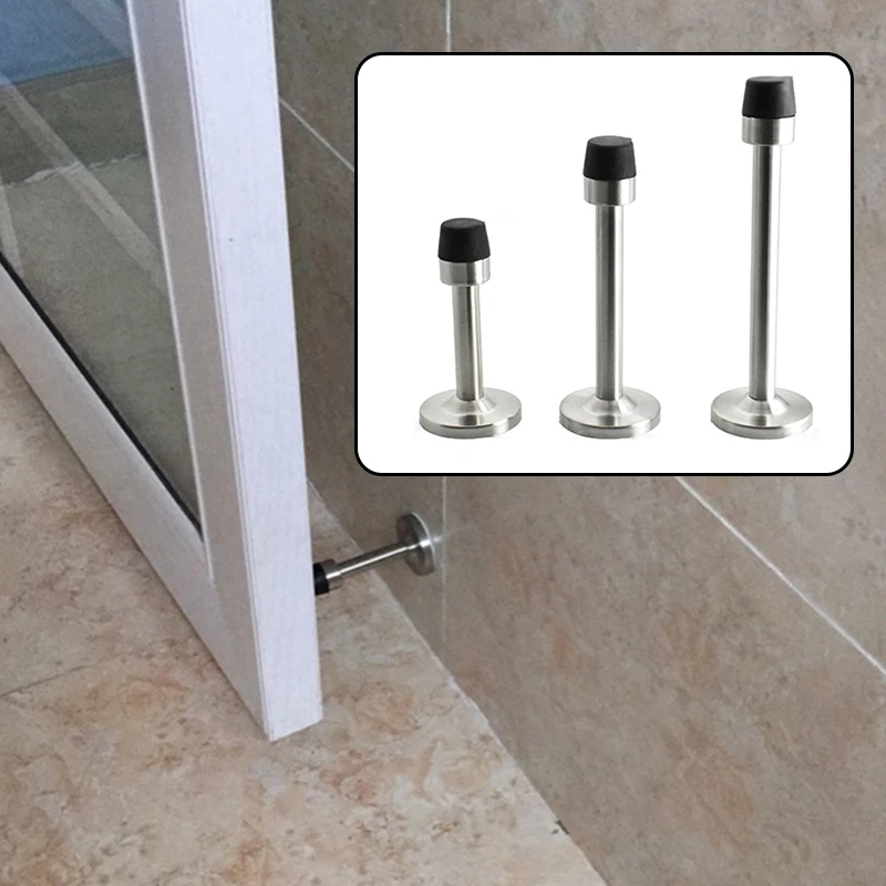 Door Stopper Stop Stainless Steel Bathroom Glass Wall Bracket Anti-Collision Door Stops With Screws Furniture Hardware
Door Stopper Stop Stainless Steel Bathroom Glass Wall Bracket Anti-Collision Door Stops With Screws Furniture Hardware