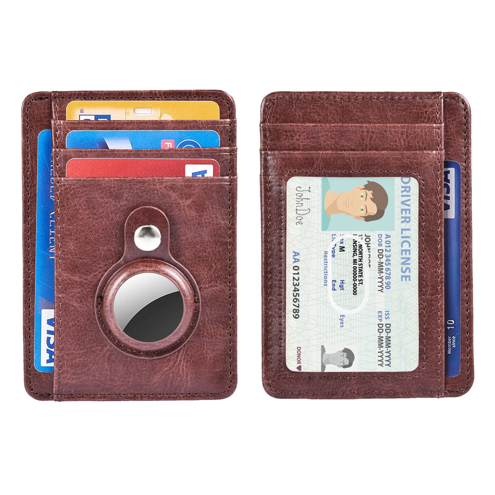ForApple Airtag Wallet Case ID Credit Card Tracker Holder Protective Case Anti-lost Locator ForApple Airtag Accessories
ForApple Airtag Wallet Case ID Credit Card Tracker Holder Protective Case Anti-lost Locator ForApple Airtag Accessories