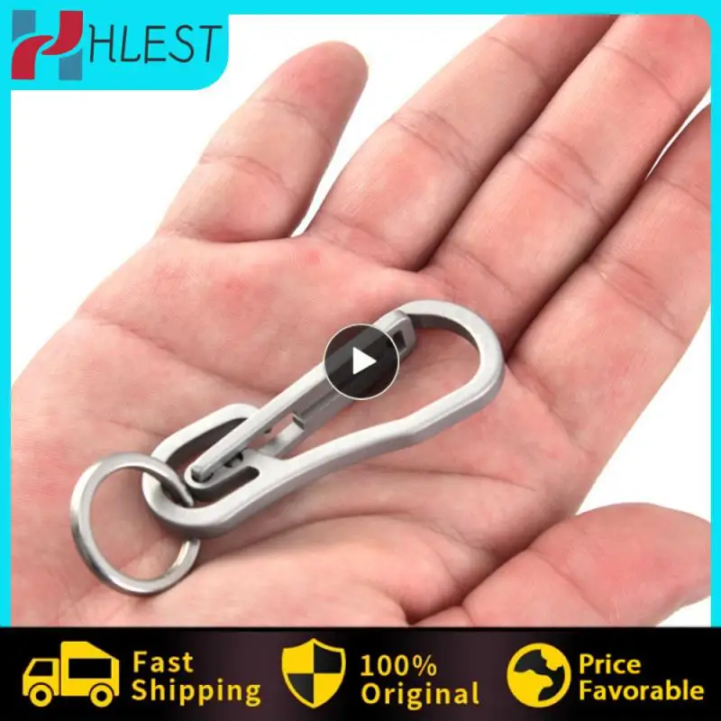 Stainless Steel Keychain Strong Rebound Force Of Shrapnel Stainless Steel Key Chain Accessories Firm Durable Car Key Chain Black
Stainless Steel Keychain Strong Rebound Force Of Shrapnel Stainless Steel Key Chain Accessories Firm Durable Car Key Chain Black