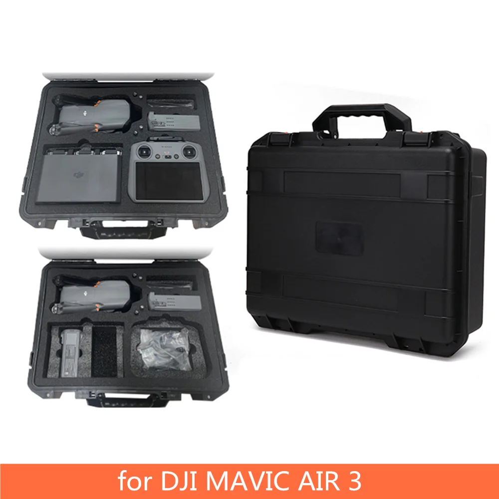 Portable Storage Suitcase For DJI Mavic Air 3 Hard Shell Waterproof Case Explosion-proof Carrying Box for DJI AIR 3 Accessories
Portable Storage Suitcase For DJI Mavic Air 3 Hard Shell Waterproof Case Explosion-proof Carrying Box for DJI AIR 3 Accessories