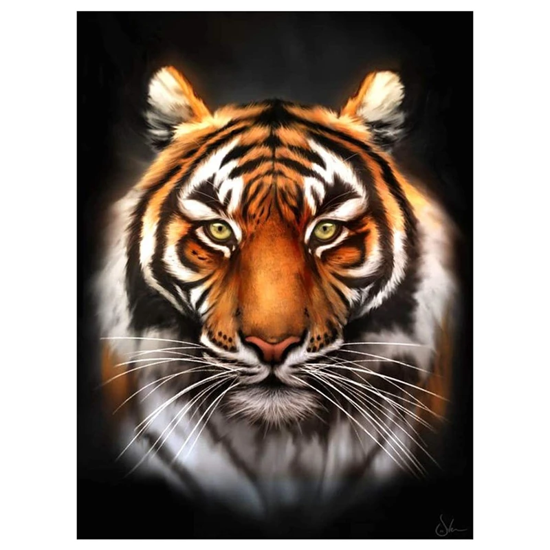 DIY 5D Diamond Painting Kit for Adults Diamond Art Kit Paint with Diamonds Embroidery Painting Cross Stitch-Tiger
DIY 5D Diamond Painting Kit for Adults Diamond Art Kit Paint with Diamonds Embroidery Painting Cross Stitch-Tiger