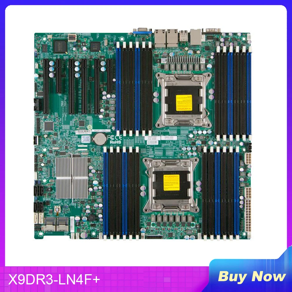 X9DR3-LN4F+ For Supermicro PC Motherboard LGA2011 E5-2600 V1/ V2 Family ECC DDR3
X9DR3-LN4F+ For Supermicro PC Motherboard LGA2011 E5-2600 V1/ V2 Family ECC DDR3