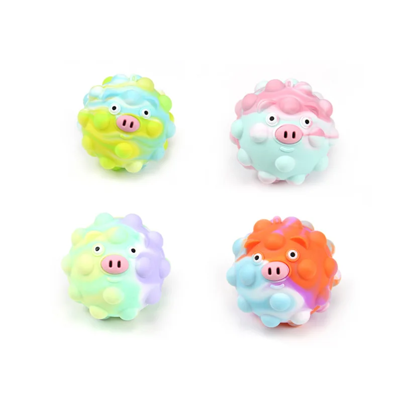 New 3D Decompression Ball Cross-border Silicone Decompression Vent Toy Rodent Control Pioneer Round Ball Pinch Music
New 3D Decompression Ball Cross-border Silicone Decompression Vent Toy Rodent Control Pioneer Round Ball Pinch Music
