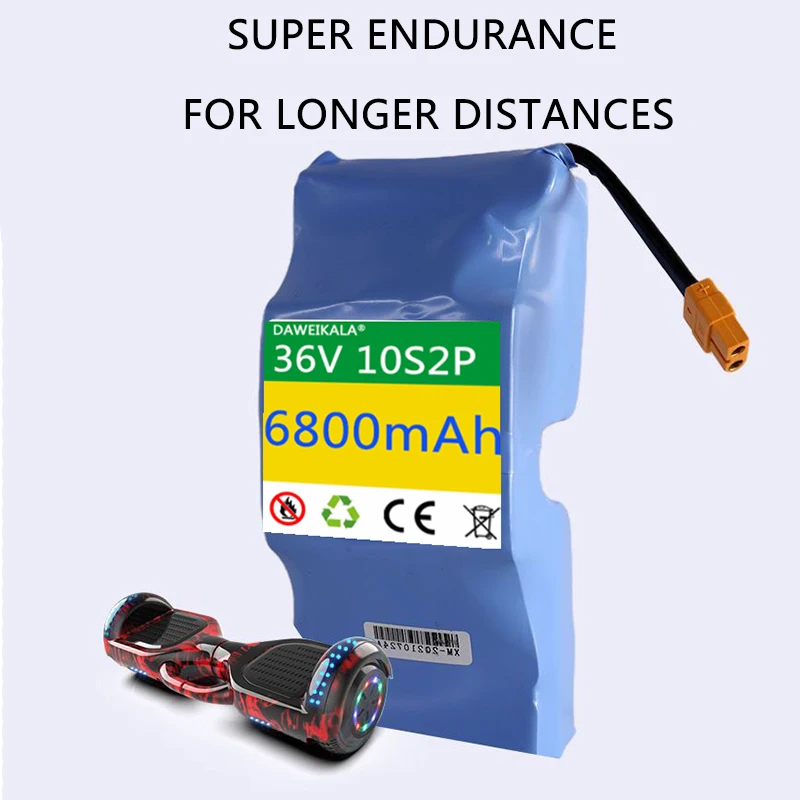 Concave 36V lithium-ion rechargeable battery 6800 mAh 6.8AH electric self aspirated pad unicycle lithium-ion battery
Concave 36V lithium-ion rechargeable battery 6800 mAh 6.8AH electric self aspirated pad unicycle lithium-ion battery