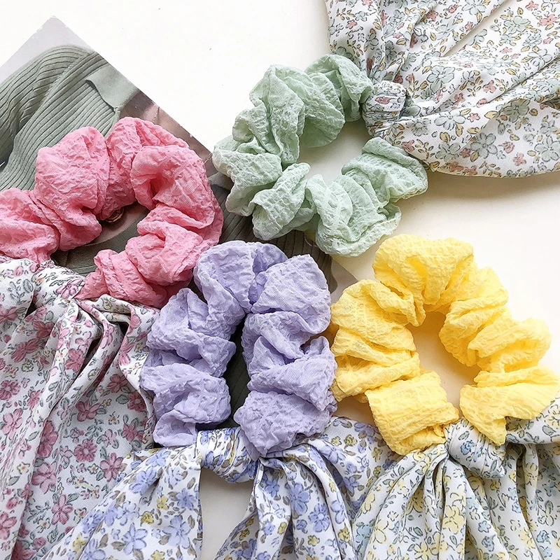 Fashion Print Bow Scrunchies Hair Ribbon for Women Ponytail Scarf Sweet Elastic Hair Band Girls Hair Ties Hair Accessories Gifts
Fashion Print Bow Scrunchies Hair Ribbon for Women Ponytail Scarf Sweet Elastic Hair Band Girls Hair Ties Hair Accessories Gifts
