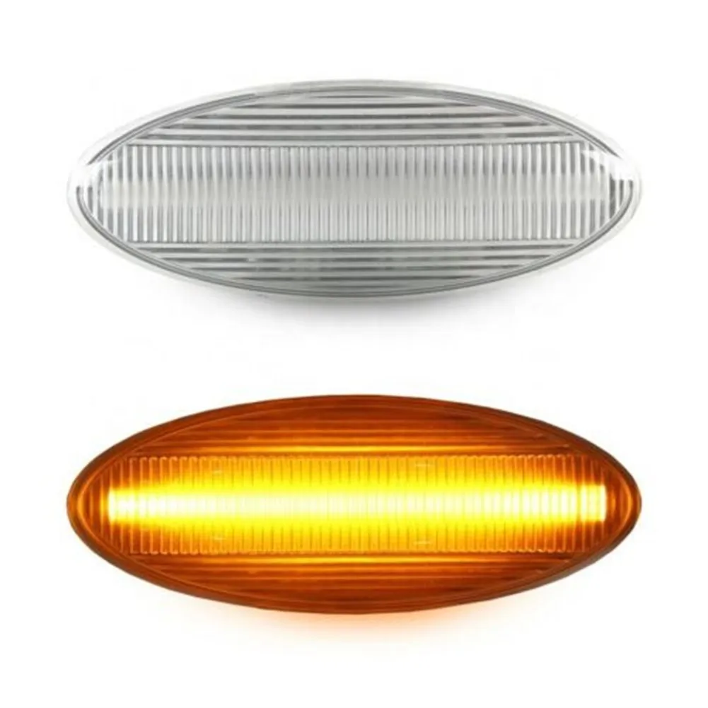 Left Right Side Indicator Lights LED Side Indicator Lights ABS Plastic Clear Indicator LED 50000Hours New
Left Right Side Indicator Lights LED Side Indicator Lights ABS Plastic Clear Indicator LED 50000Hours New
