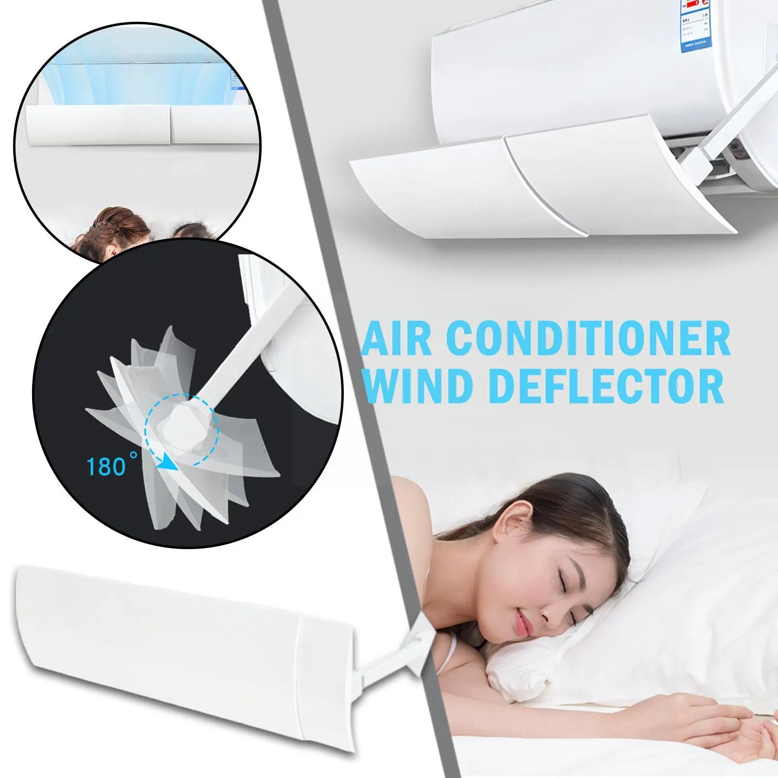 Wind Deflector Air Conditioning Universal Wind Deflector Blowing Cover Windshield Anti Conditioner Air Direct Cover Adjusta R4B8
Wind Deflector Air Conditioning Universal Wind Deflector Blowing Cover Windshield Anti Conditioner Air Direct Cover Adjusta R4B8