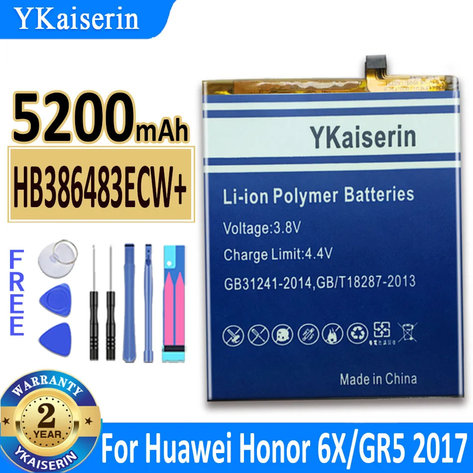 Аккумулятор 5200 мАч B386483ECW + для Huawei Honor 6X GR5 2017 BLL-L23 L21 L22 Mate 9 Lite Mate9 Lite BLN-L24 G9 Plus G9Plus Maimang5
Аккумулятор 5200 мАч B386483ECW + для Huawei Honor 6X GR5 2017 BLL-L23 L21 L22 Mate 9 Lite Mate9 Lite BLN-L24 G9 Plus G9Plus Maimang5