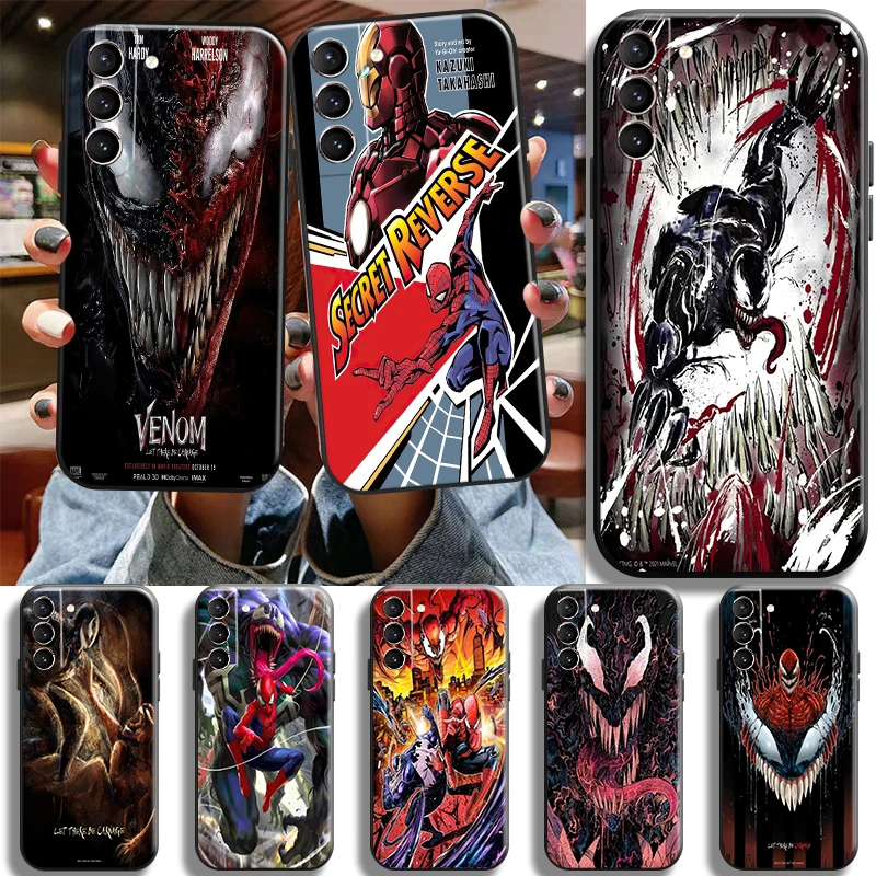 Spiderman Venom Iron Man For Samsung Galaxy 22 20 21 FE Ultra Plus 5G S10 S10E Lite Plus 5G Phone Case Funda Soft Cases
Spiderman Venom Iron Man For Samsung Galaxy 22 20 21 FE Ultra Plus 5G S10 S10E Lite Plus 5G Phone Case Funda Soft Cases