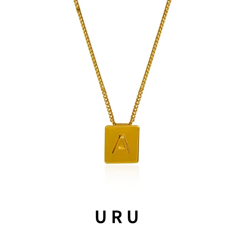 Trendy Jewelry Letters Series Geometric Pendant Necklace Popular Design Simply Chain Necklace For Women Accessories
Trendy Jewelry Letters Series Geometric Pendant Necklace Popular Design Simply Chain Necklace For Women Accessories