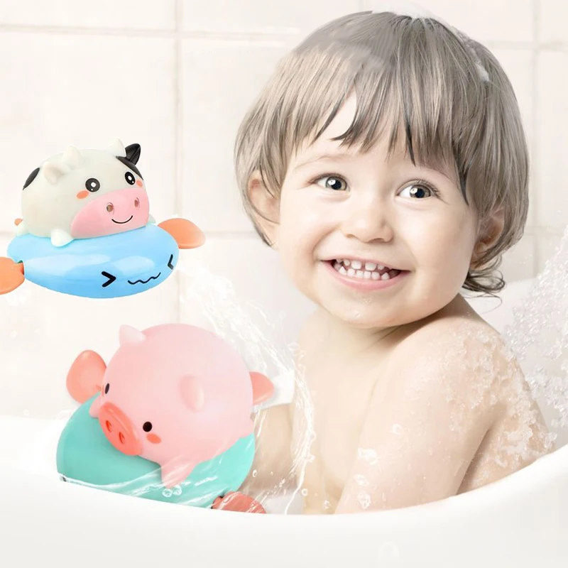 Spray Water Cute Cartoon Animal the Bath Toy Piggy Classic Water Toy Child Swim Cows Wound-up Chain Clockwork Kid Beach Toy Gift
Spray Water Cute Cartoon Animal the Bath Toy Piggy Classic Water Toy Child Swim Cows Wound-up Chain Clockwork Kid Beach Toy Gift