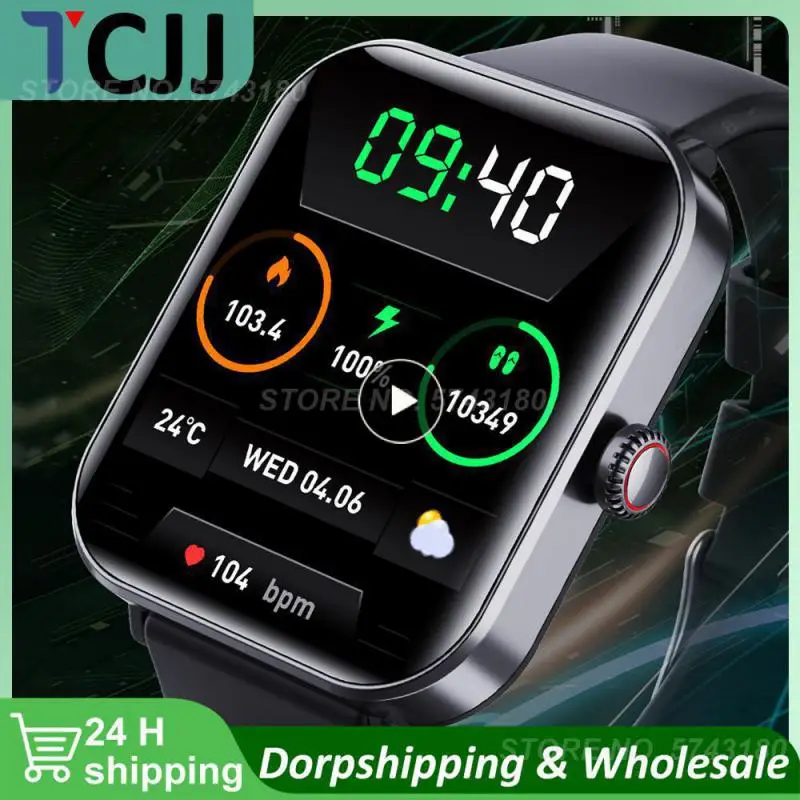 Smart Watch New Blood Pressure Sports Watch Waterproof Smart Watch Monitoring Smart Watches
Smart Watch New Blood Pressure Sports Watch Waterproof Smart Watch Monitoring Smart Watches