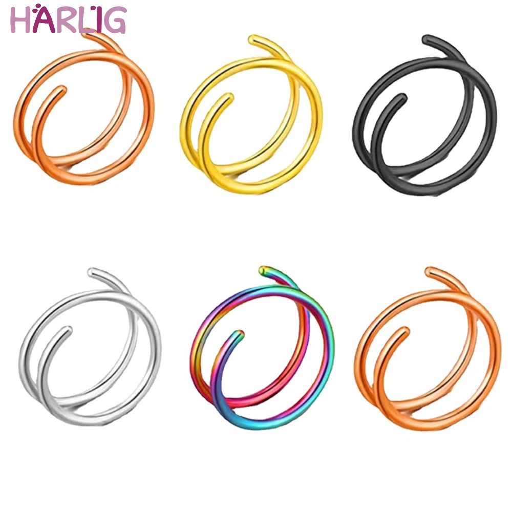 Fashion Stainless Steel Nose Lip Ring Earrings Vacuum Electroplated Spring Hip Hop Gothic Punk Jewellery Accessories
Fashion Stainless Steel Nose Lip Ring Earrings Vacuum Electroplated Spring Hip Hop Gothic Punk Jewellery Accessories