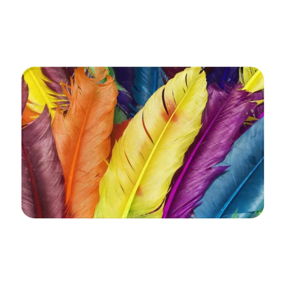 Colored Feathers Non-Slip Play Mat Ensure Safety During Children'S Activities The Decorative Trim Enhances The Mat Visual Appeal
Colored Feathers Non-Slip Play Mat Ensure Safety During Children'S Activities The Decorative Trim Enhances The Mat Visual Appeal