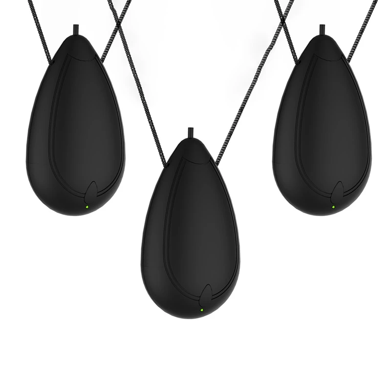 3X Mini Wearable Air Purifier, Personal Travel Size Air Purifier, Necklace & Portable USB Charging Smoke Purifier Black
3X Mini Wearable Air Purifier, Personal Travel Size Air Purifier, Necklace & Portable USB Charging Smoke Purifier Black