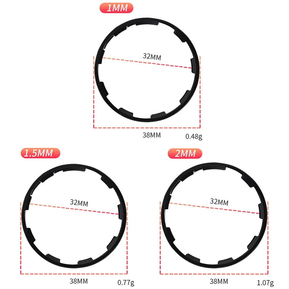 1/1.5/2/2.5/3MM Bike Freehub Body Washer Freewheel Spacers Bicycle Hub Washerbike Bottom Bracket Flywheel Accessories
1/1.5/2/2.5/3MM Bike Freehub Body Washer Freewheel Spacers Bicycle Hub Washerbike Bottom Bracket Flywheel Accessories