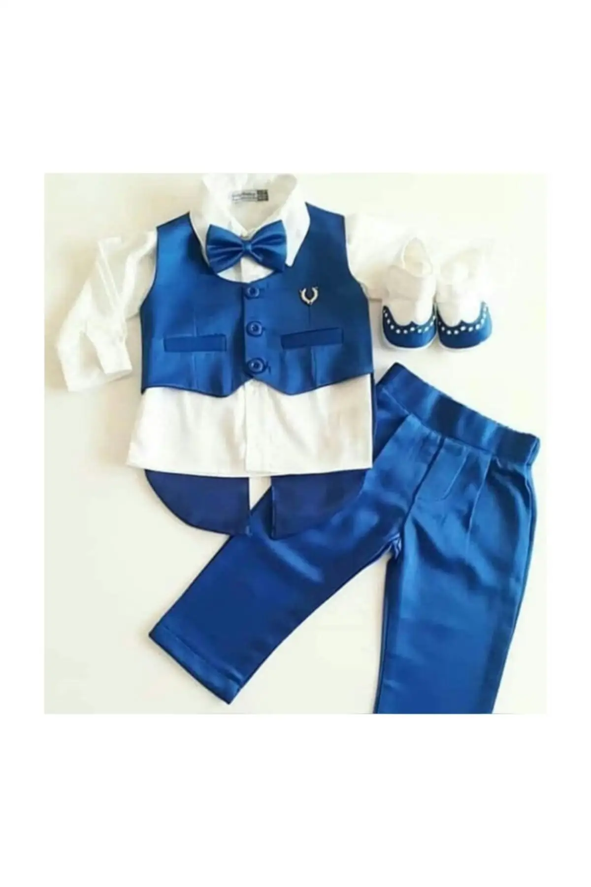 Baby boy tuxedo vest set set of blue suits clothing
Baby boy tuxedo vest set set of blue suits clothing