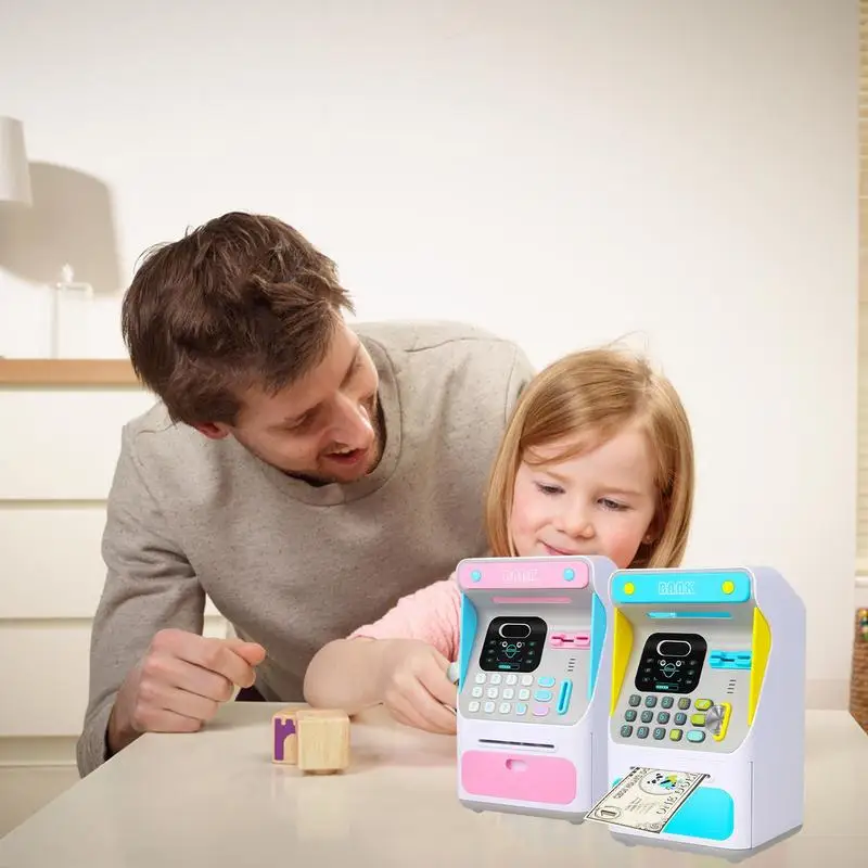 Durable Kids Face Recognition Piggy Bank Digital Educational Toy Multifunctional Auto-Scroll Cash ATM Saver Money Saving Box
Durable Kids Face Recognition Piggy Bank Digital Educational Toy Multifunctional Auto-Scroll Cash ATM Saver Money Saving Box