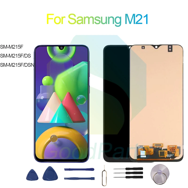 ЖК-дисплей для Samsung M21, экран 6,4 дюйма SM-M215F/DS/DSN M21, сенсорный дигитайзер в сборе, замена
ЖК-дисплей для Samsung M21, экран 6,4 дюйма SM-M215F/DS/DSN M21, сенсорный дигитайзер в сборе, замена