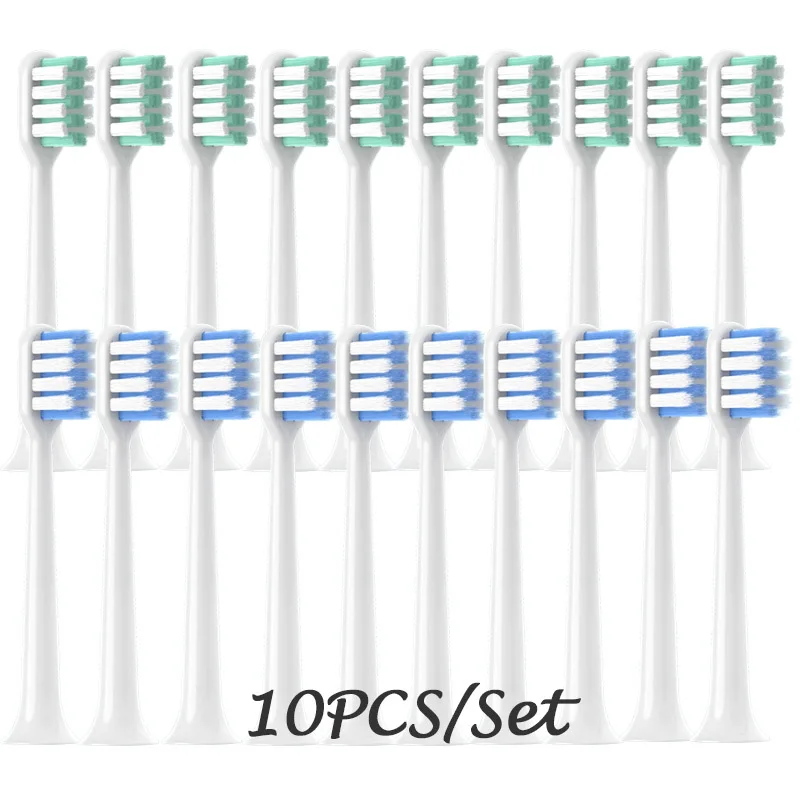 10 PCS Replaceable for DR BEI C1 Brush Heads Soft DuPont Bristle Sonic Electric Toothbrush Refills Vacuum Packaging Nozzles
10 PCS Replaceable for DR BEI C1 Brush Heads Soft DuPont Bristle Sonic Electric Toothbrush Refills Vacuum Packaging Nozzles