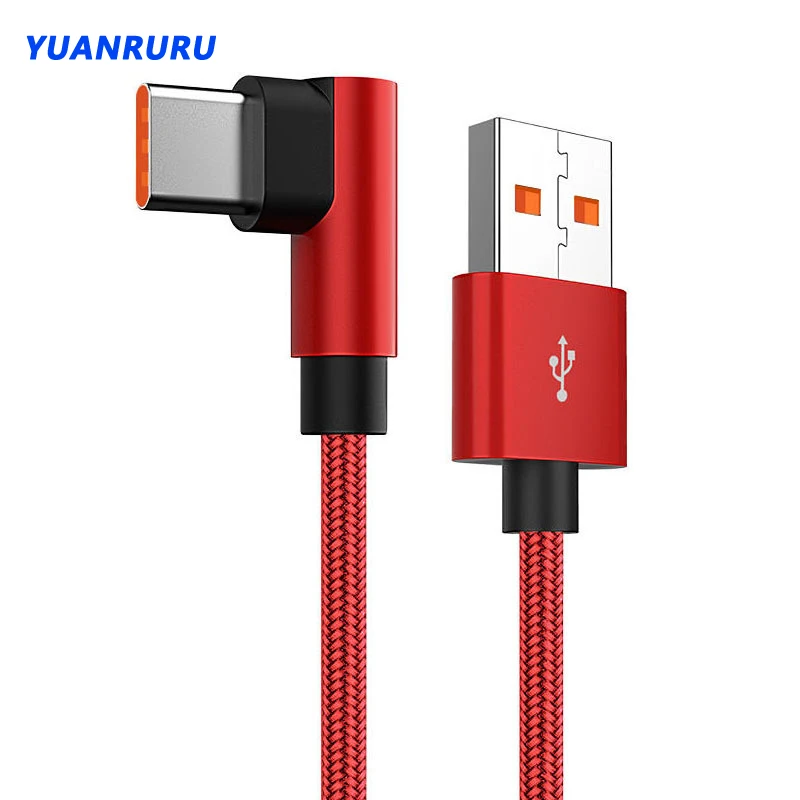 USB Type C Cable 66W 90 Degree 6A Quick Charge for Xiaomi Samsung Huawei Fast Charging USB C Cables Angle Gaming Cable Type-C
USB Type C Cable 66W 90 Degree 6A Quick Charge for Xiaomi Samsung Huawei Fast Charging USB C Cables Angle Gaming Cable Type-C