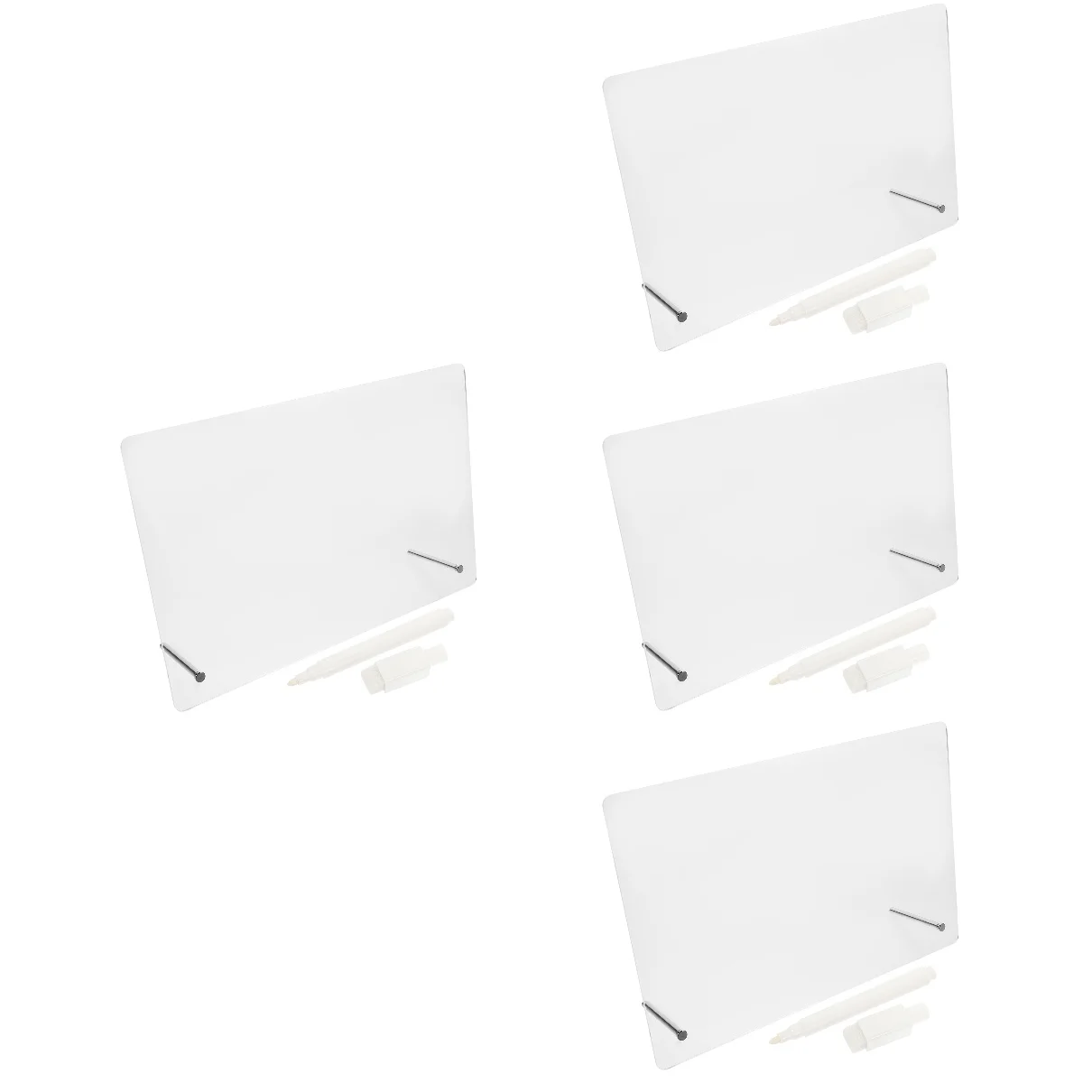 4 Sets Acrylic Whiteboard Acrylic Dry Erase Board Dry Erase White Board Message Board Shine Planner Schedule Board
4 Sets Acrylic Whiteboard Acrylic Dry Erase Board Dry Erase White Board Message Board Shine Planner Schedule Board