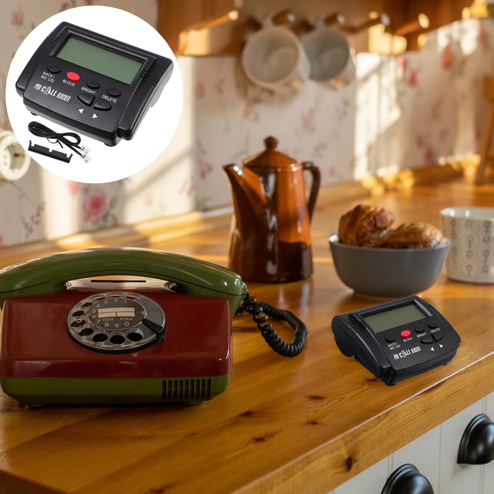 Call Blocker Home Phone Blacklist Blocking Device for Scam Harassment Calls
Call Blocker Home Phone Blacklist Blocking Device for Scam Harassment Calls