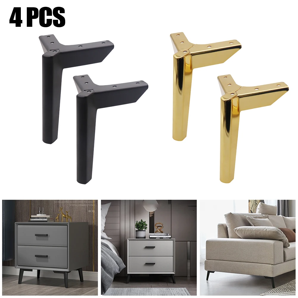 4pcs Metal Furniture Legs Right Angle Support Table Feet Triangle Table Desk Feet Home DIY Sofa Bed Cabinet Anti-slip Foot Pad
4pcs Metal Furniture Legs Right Angle Support Table Feet Triangle Table Desk Feet Home DIY Sofa Bed Cabinet Anti-slip Foot Pad
