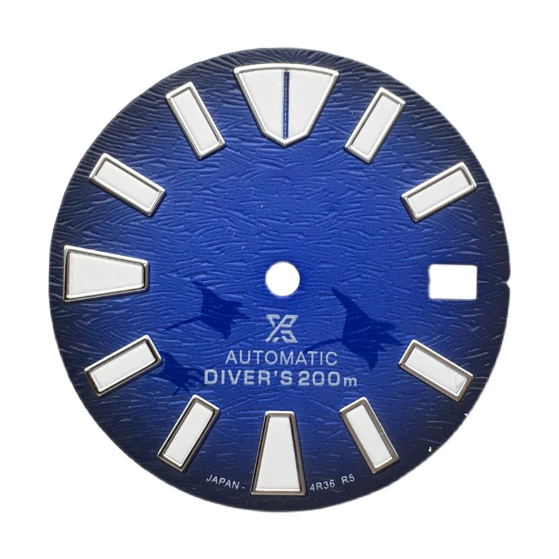 28.5mm Seiko NH35 dial C3 Green Luminous dial Adapt nh35 4R35 6R35 movement skx007 skx009 6105 turtle dive watch replace dial
28.5mm Seiko NH35 dial C3 Green Luminous dial Adapt nh35 4R35 6R35 movement skx007 skx009 6105 turtle dive watch replace dial