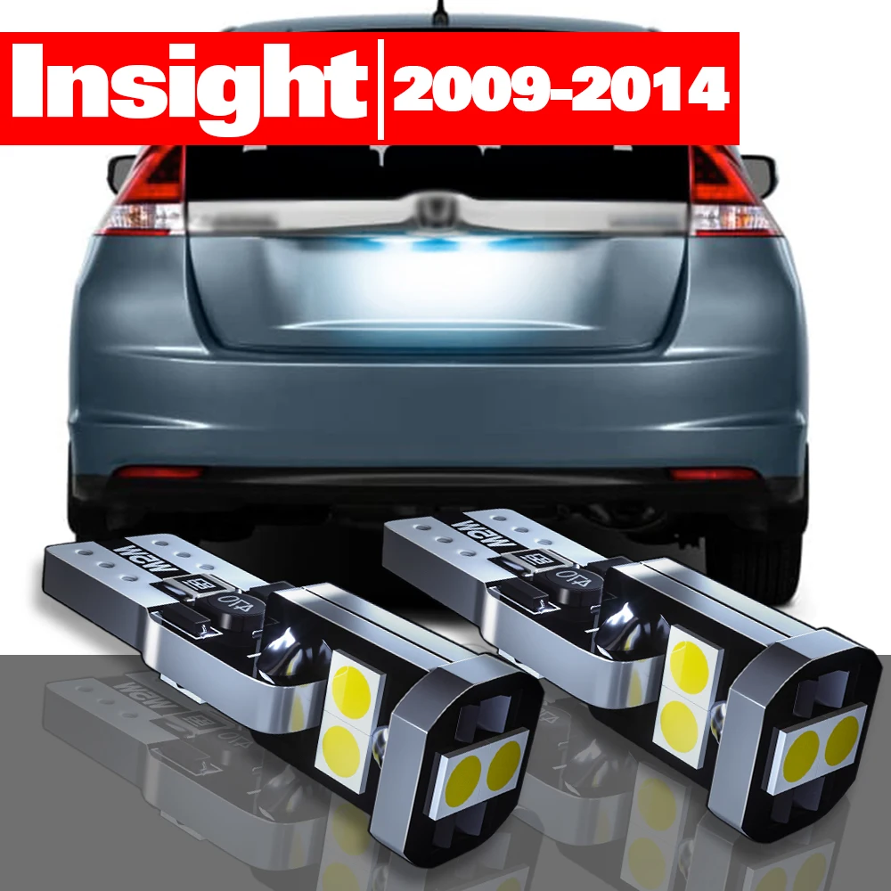 For Honda Insight 2009-2014 Accessories 2pcs LED License Plate Light 2010 2011 2012 2013
For Honda Insight 2009-2014 Accessories 2pcs LED License Plate Light 2010 2011 2012 2013