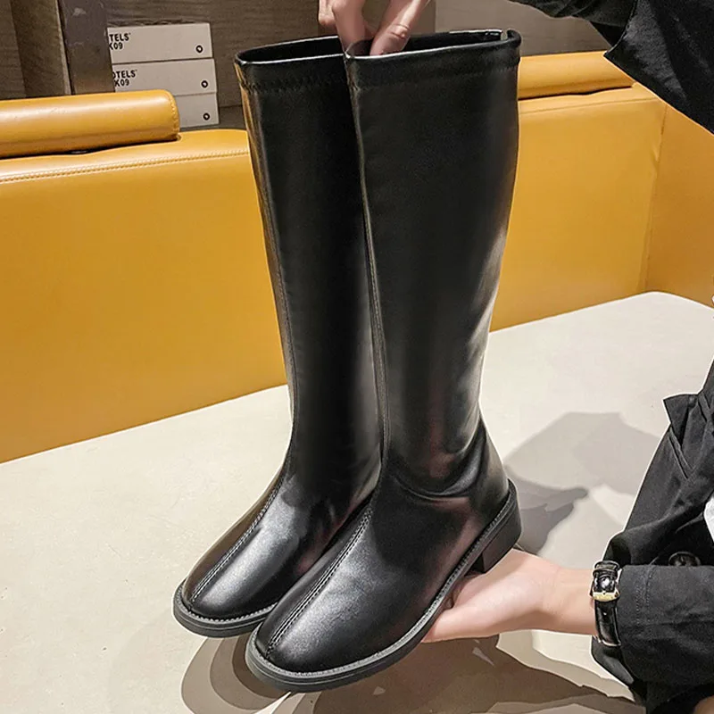 Women Chelsea Knee High Boots Winter 2022 New Fashion Chunky Goth Motocycle Boots Casual Shoes Square Heels Snow Zipper Botas
Women Chelsea Knee High Boots Winter 2022 New Fashion Chunky Goth Motocycle Boots Casual Shoes Square Heels Snow Zipper Botas