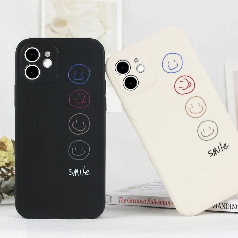 For iPhone 11 12 13 Pro MAX 13 12 Mini 6 6S 7 8 Plus SE 2020 X XR XS MAX smiley rainbow All-Inclusive Soft Shell phone case
For iPhone 11 12 13 Pro MAX 13 12 Mini 6 6S 7 8 Plus SE 2020 X XR XS MAX smiley rainbow All-Inclusive Soft Shell phone case