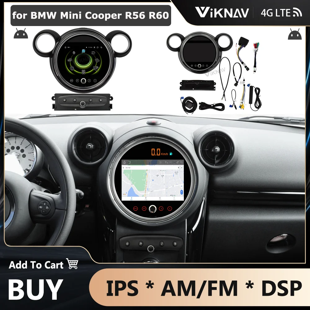 Car Multimedia Navigation GPS For BMW Mini Cooper R56 R60 2007-2014 with 4G LTE carplay DSP video player
Car Multimedia Navigation GPS For BMW Mini Cooper R56 R60 2007-2014 with 4G LTE carplay DSP video player