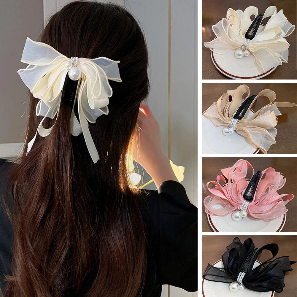 2022 Korea Three Layer Bow Banana Clip Ponytail Clip New Fashion Solid Vertical Clip Hair Claw Summer Vintage Hair Accessories
2022 Korea Three Layer Bow Banana Clip Ponytail Clip New Fashion Solid Vertical Clip Hair Claw Summer Vintage Hair Accessories