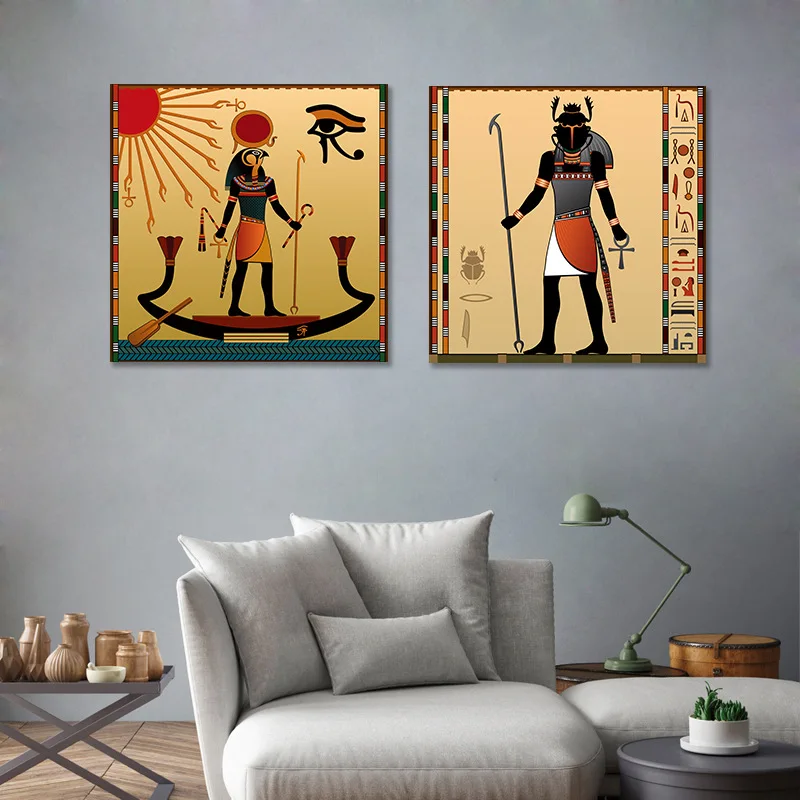Retro Egyptian Characters Wall Art Canvas Painting Posters and Prints Living Room Study Room Home Wall Decoration Cuadros
Retro Egyptian Characters Wall Art Canvas Painting Posters and Prints Living Room Study Room Home Wall Decoration Cuadros