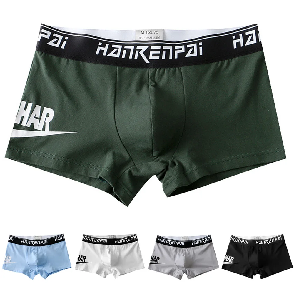 Men Trunk Underwear Cuasal Boxer Shorts Man Breathable Cotton Elastic Waist Underpants Sport Panties For Boys Teen Underwear A50
Men Trunk Underwear Cuasal Boxer Shorts Man Breathable Cotton Elastic Waist Underpants Sport Panties For Boys Teen Underwear A50