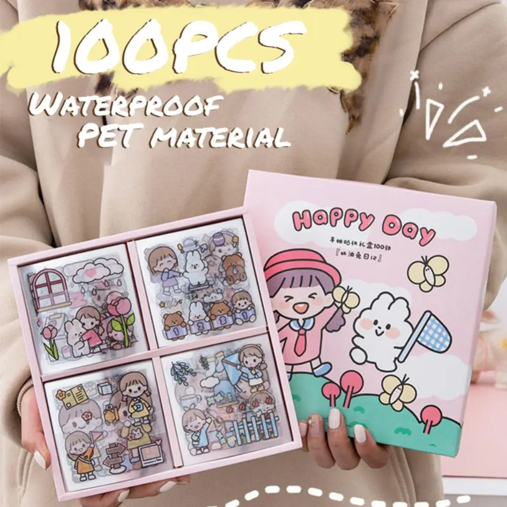 Cream Rabbit Diary Series Decorative Stickers 100 Pcs Lunch Box Bottle Kawaii Decoration Stickers Cute Korean Diary Stickers Hot
Cream Rabbit Diary Series Decorative Stickers 100 Pcs Lunch Box Bottle Kawaii Decoration Stickers Cute Korean Diary Stickers Hot