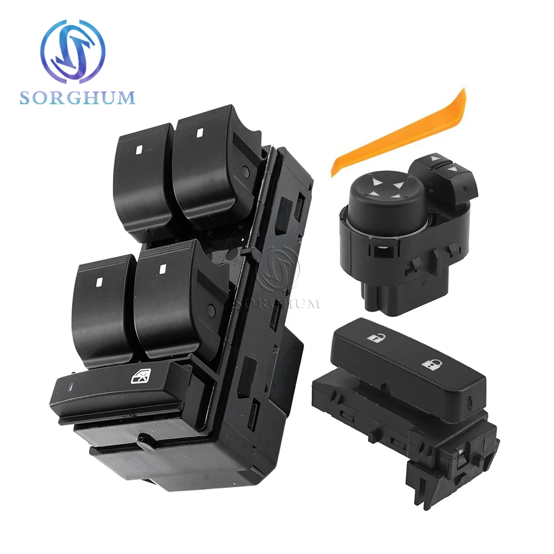 Sorghum 20945129 22883768 15804093 Window Lifter Reaview Mirror Control Door Lock Switch For Chevrolet Silverado For GMC Sierra
Sorghum 20945129 22883768 15804093 Window Lifter Reaview Mirror Control Door Lock Switch For Chevrolet Silverado For GMC Sierra