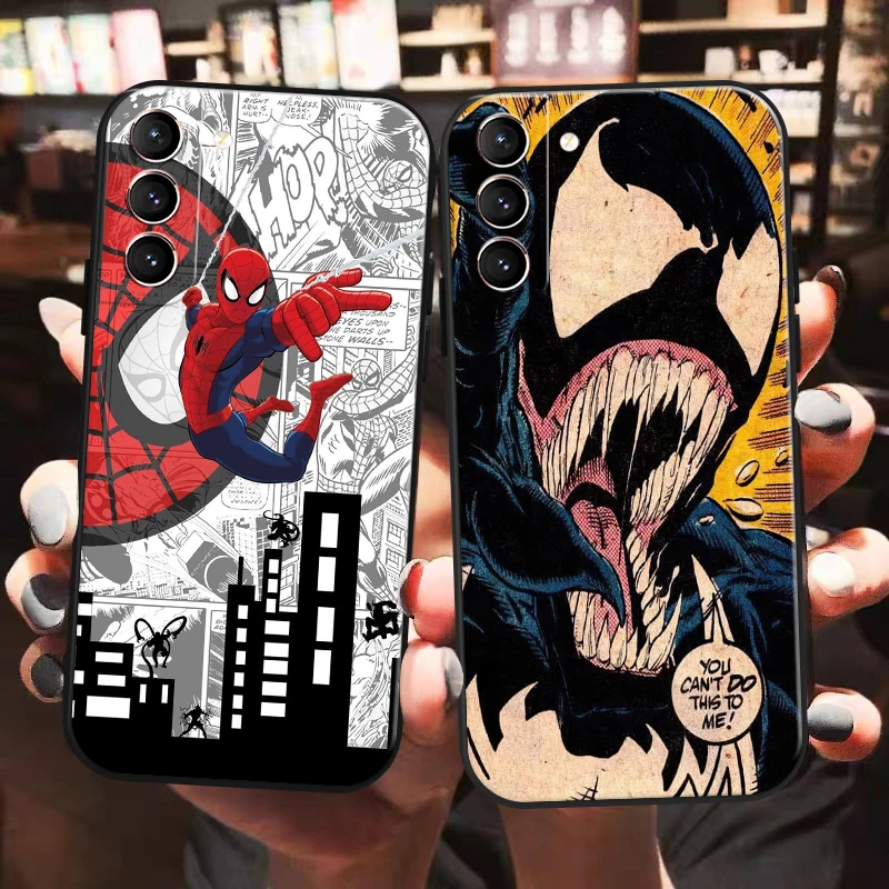 Spiderman Venom Comics For Samsung Galaxy S22 Ultra S21 S20 FE Plus Ultra 5G S10 Lite S10E Plus 5G Phone Case Cover Carcasa
Spiderman Venom Comics For Samsung Galaxy S22 Ultra S21 S20 FE Plus Ultra 5G S10 Lite S10E Plus 5G Phone Case Cover Carcasa