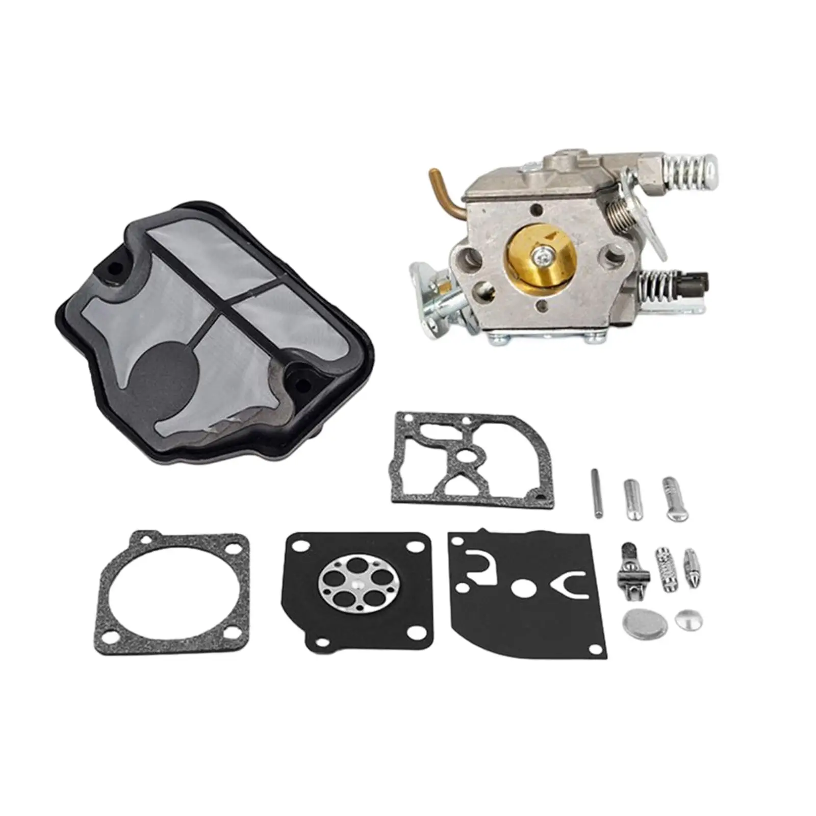 14 in 1 Carburetor Air Filter Carb Kit Replacement with Repair Kit Spare Parts for Chain saws 36 41 137 136 142 Durable
14 in 1 Carburetor Air Filter Carb Kit Replacement with Repair Kit Spare Parts for Chain saws 36 41 137 136 142 Durable