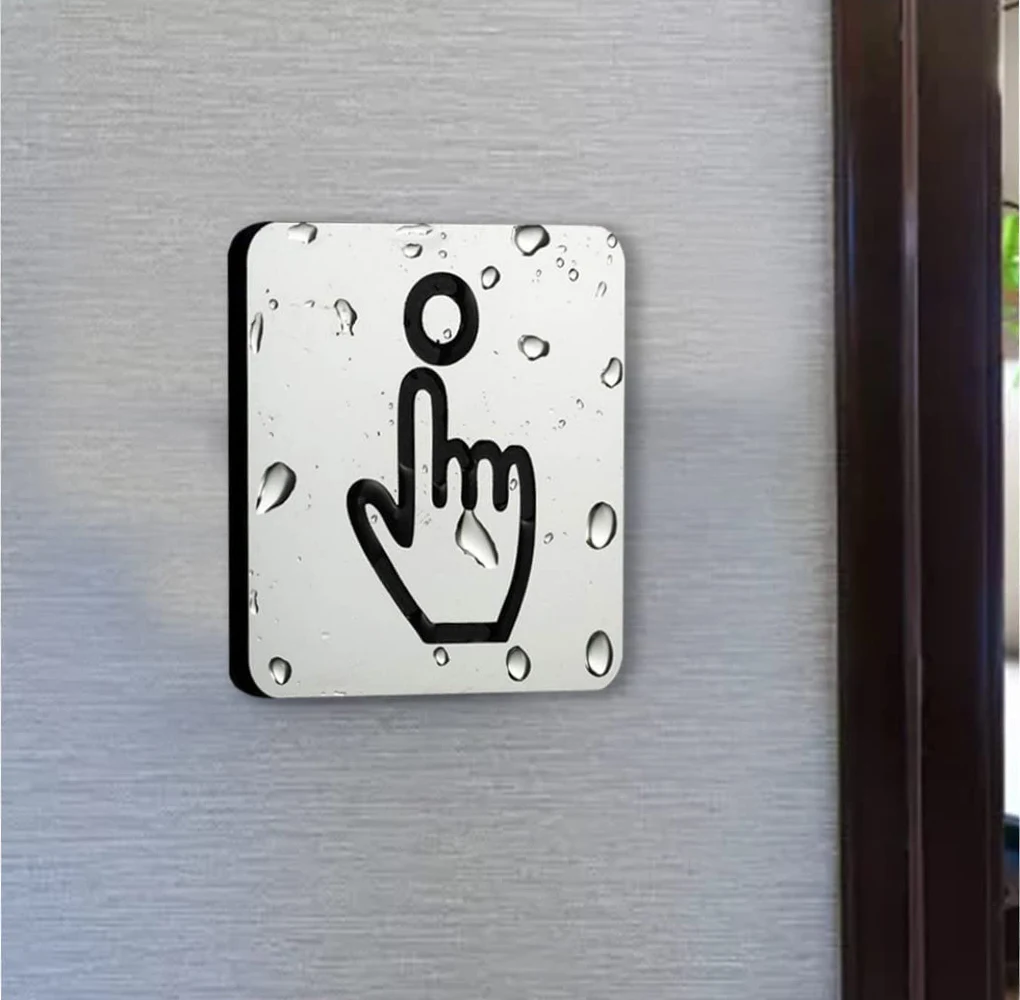 Doorbell Sign Ring Plaque Home Supplies Fine Workmanship Waterproof Garden Long-lasting Thin Decorative Door Plate
Doorbell Sign Ring Plaque Home Supplies Fine Workmanship Waterproof Garden Long-lasting Thin Decorative Door Plate